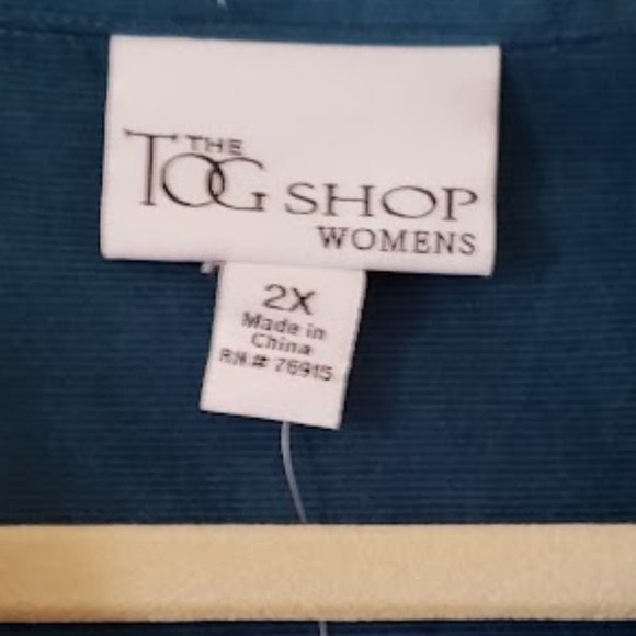 SALE...EUC Beautiful Teal Corduroy Shirt💜🩵 - Picture 3 of 5